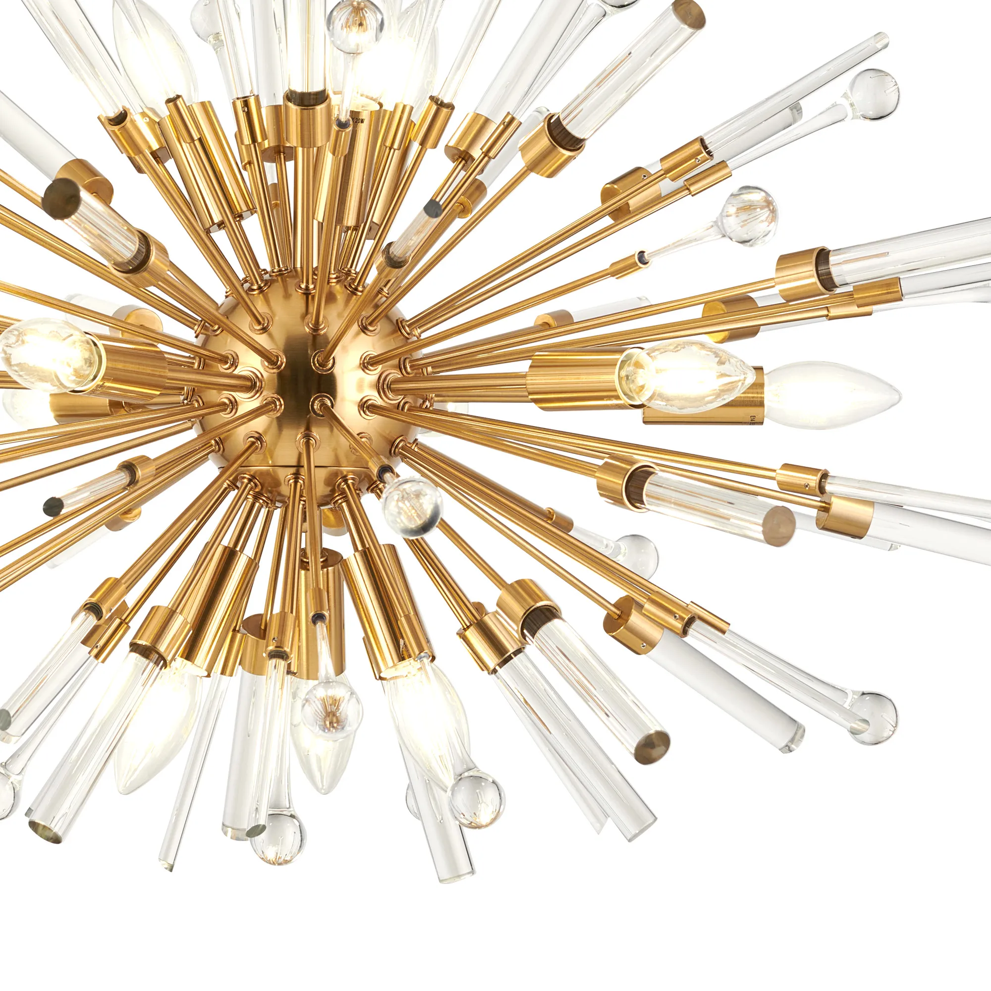 IL32908AG  Noon Oval Pendant 12 Light Antique Gold